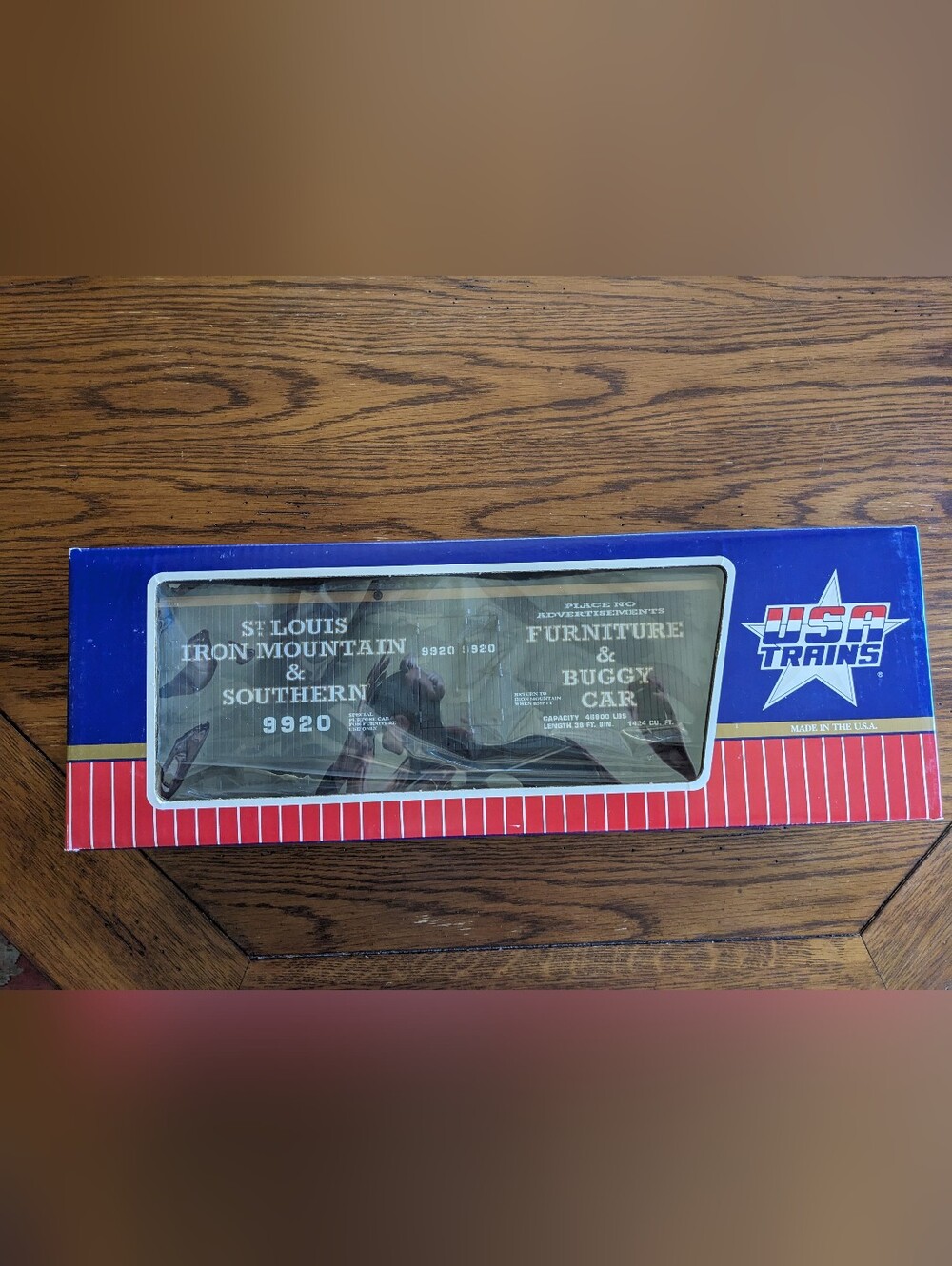 USA Trains St Louis Iron Mountain & Southern Furniture & Buggy Car - NEW in Box